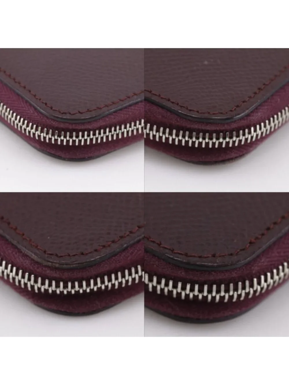 Hermes Azap Long Silk in Veau Winered a Wallet